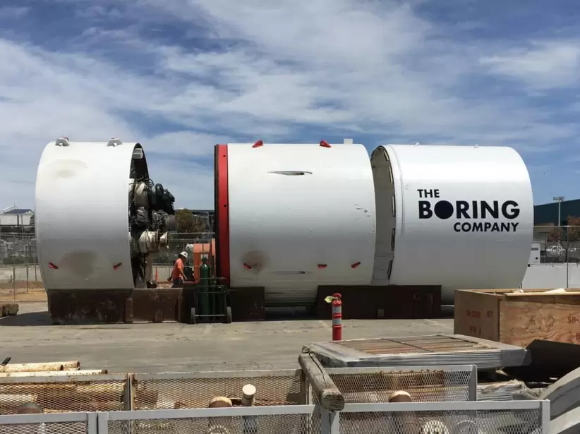 The Boring Company, o "La compañía aburrida", de Elon Musk realiza perforaciones