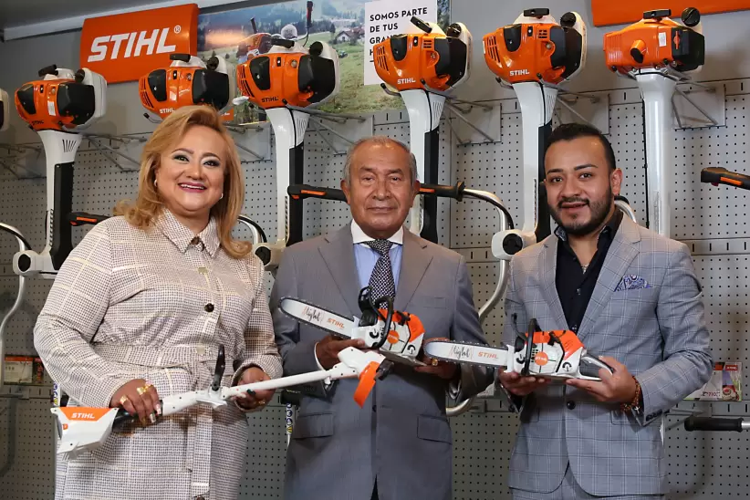 Empresa distribuidora de herramientas Stihl familia Gutiérrez Quito - Ecuador