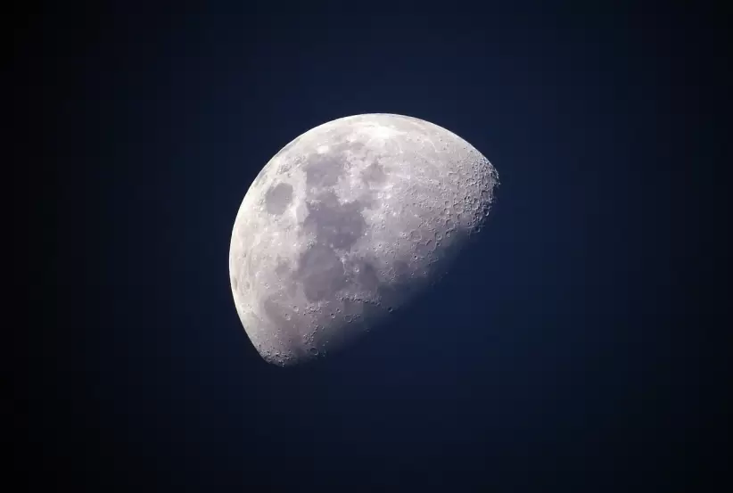 luna, cielo, cráteres