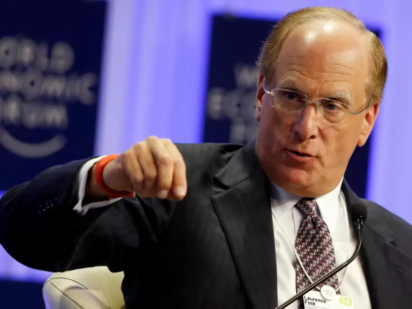 Larry Fink, director ejecutivo de BlackRock.