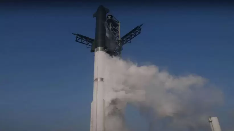 El Starship es el cohete ms grande y potente jams desarrollado y mide unos 120 metros de altura.