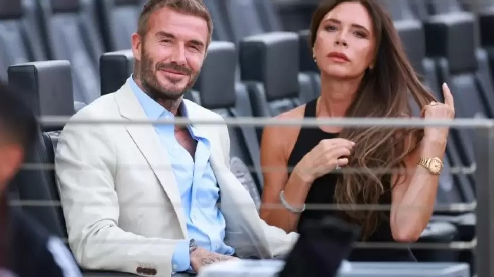 El copropietario David Beckham del Inter Miami CF y su esposa Victoria