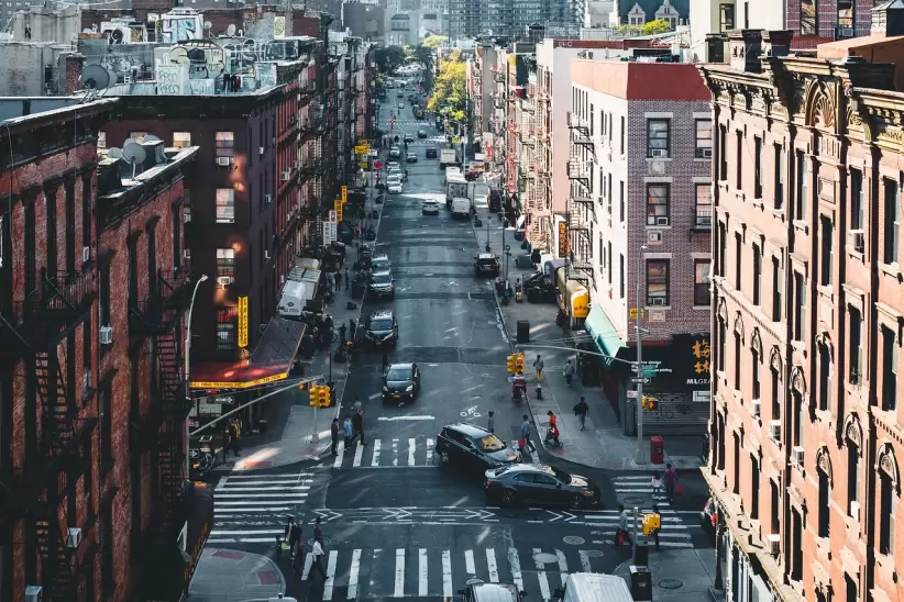 barrio chino, calles, nueva york