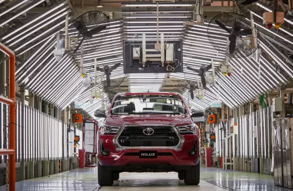 Toyota Hilux lideró el ranking de modelos más importados en Paraguay en 2024