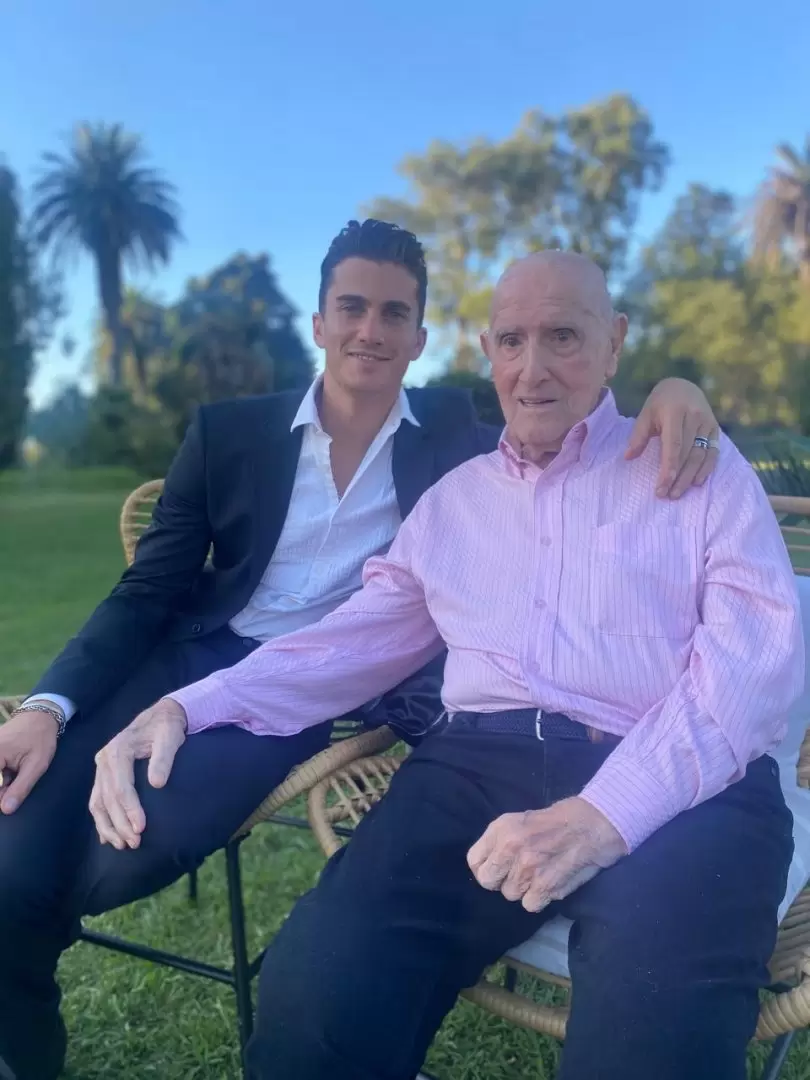 Tomás Guarracino, Benlivecon, y su abuelo, Freddo