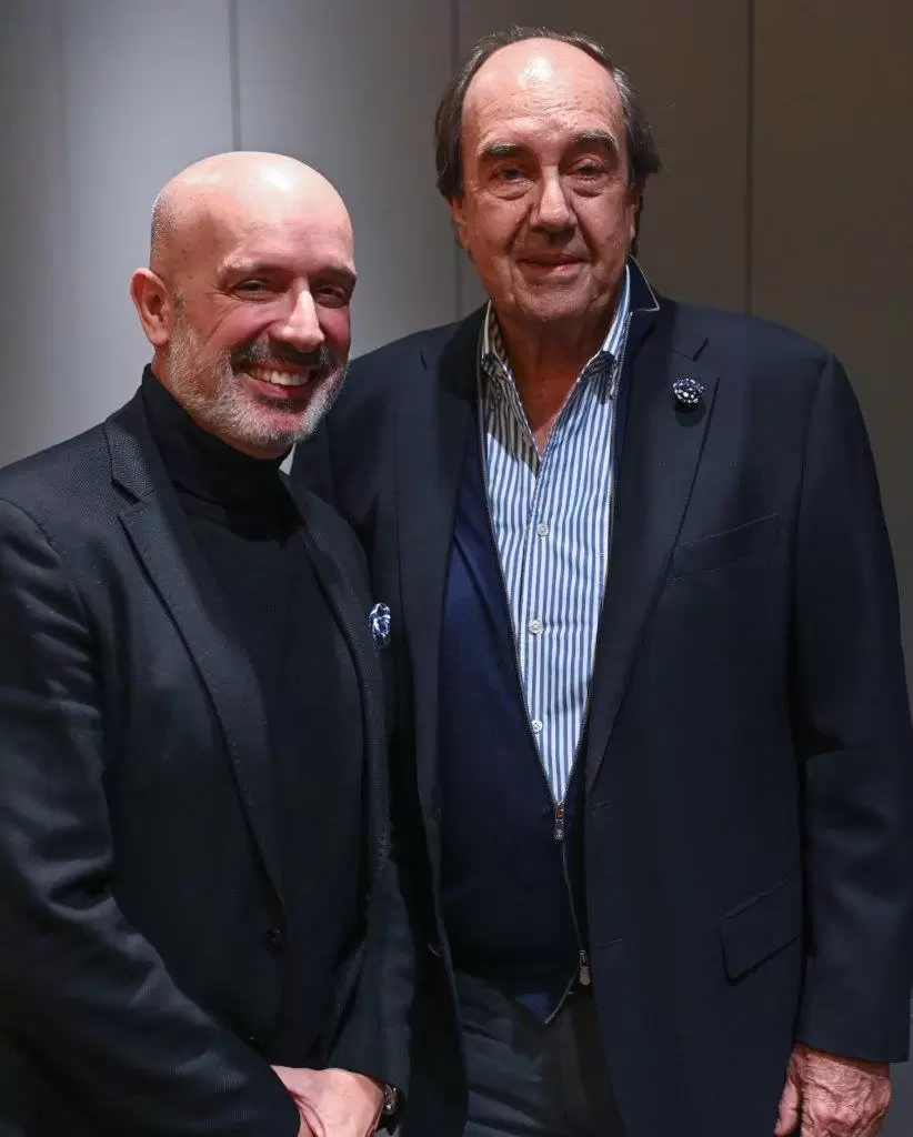 CEO de GDU Uruguay, Jean Christophe Tijeras con Fernando Parrado de "Nando Parrado Wines".