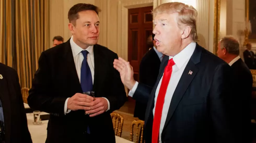 Tesla Elon Musk Donald Trump