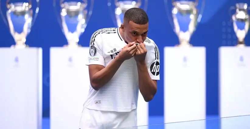 Presentación de Kylian Mbappé en el Real Madrid