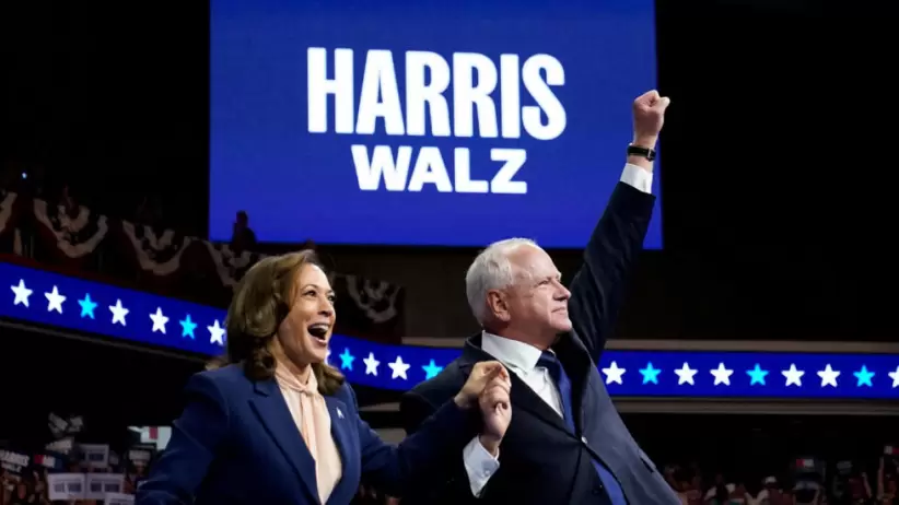 Tim Walz Kamala Harris