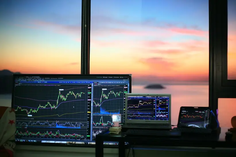 el comercio de acciones, invertir, bolsa de valores