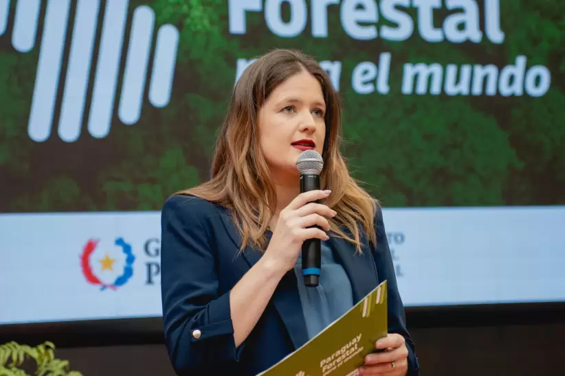 Cristina Goralewski, presidenta del Instituto Forestal Nacional (Infona)