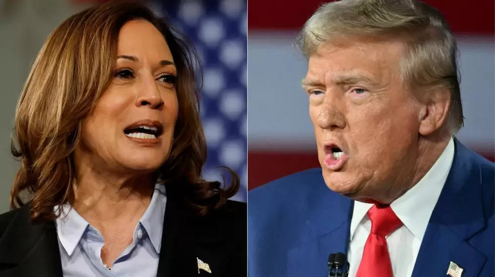 Kamala Harris y Donald Trump