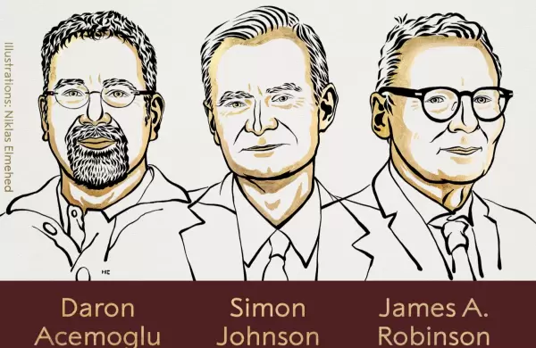 Nobel de Economía para Daron Acemoglu, Simon Johnson y James A. Robinson
