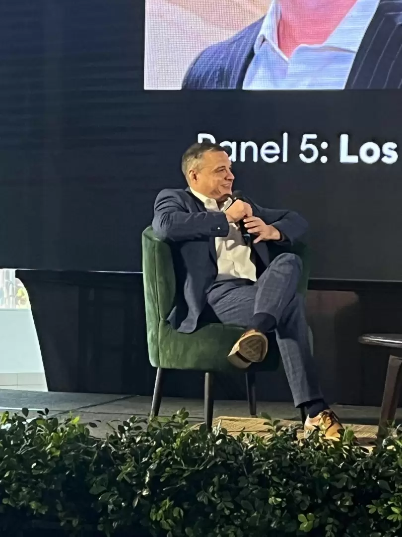 Claudio Laterza, gerente general del banco Basa