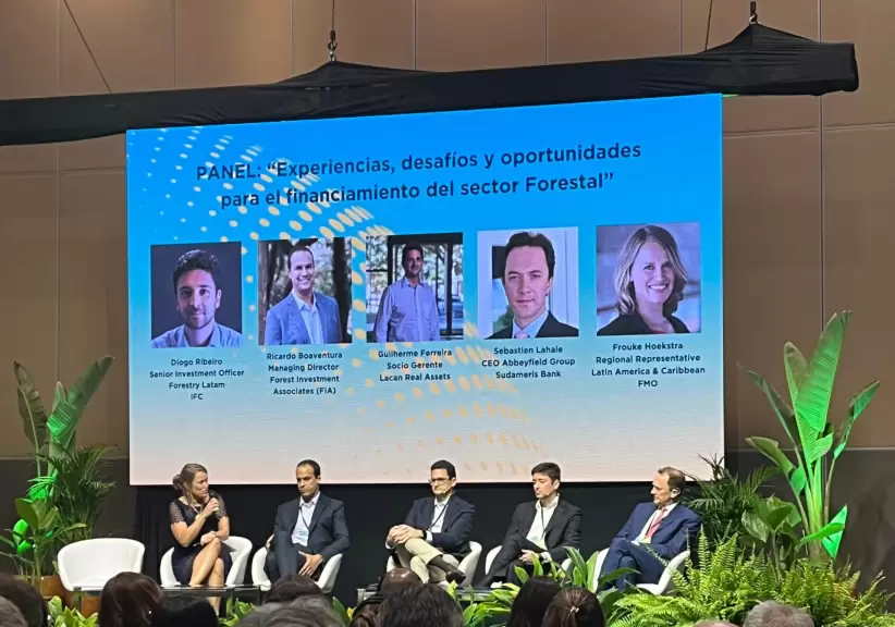 Panel: "Experiencias, desafíos y oportunidades para el financiamiento del sector Forestal"