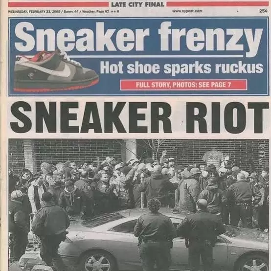 El lanzamiento de las Nike SB Dunk 'Pigeon' fue tan caótico que llegó a los medios de comunicación