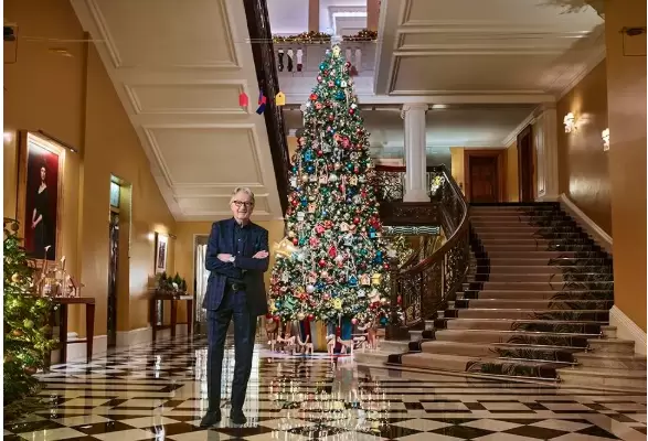 El espectáculo navideño más espectacular de Claridge's