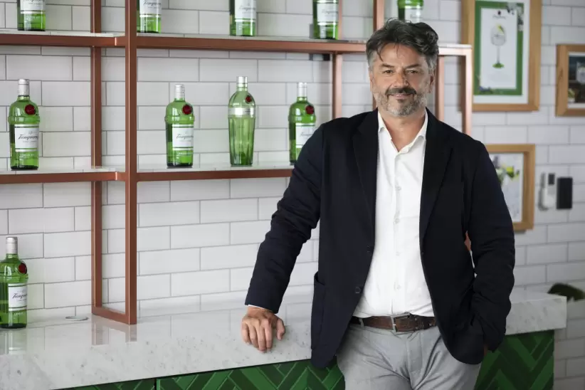Sebastián Pérez Bruzzo, gerente de Diageo para región PUBE. Fotos: Leonardo Mainé.