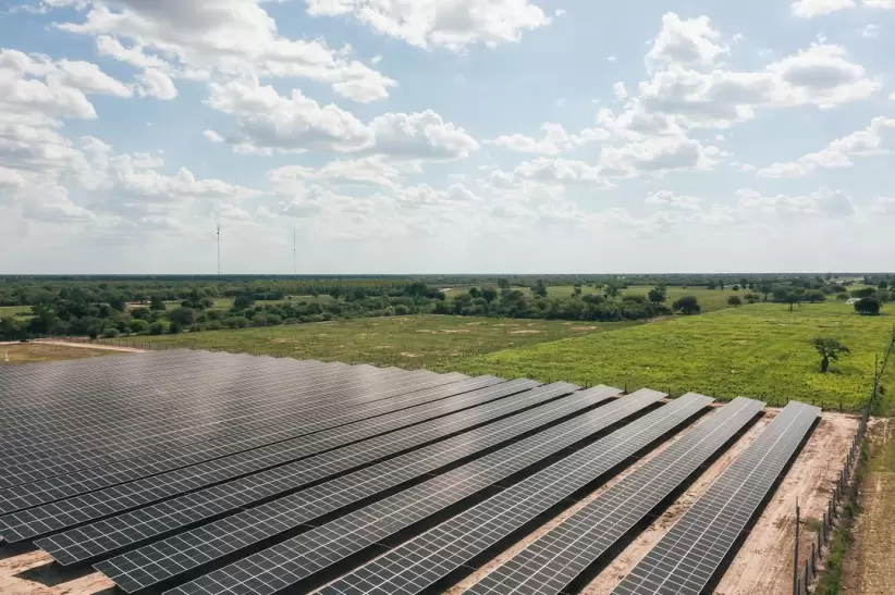 En Lolita, el parque solar Chortitzer