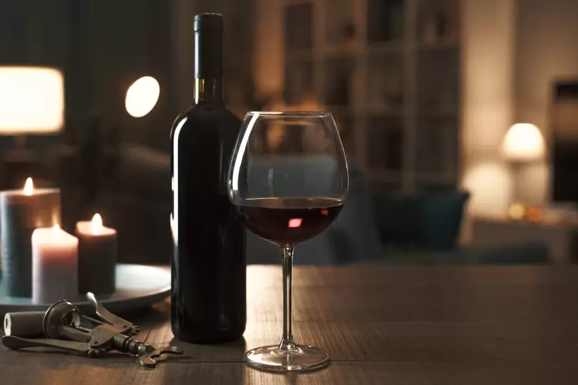 vino living copa de vino
