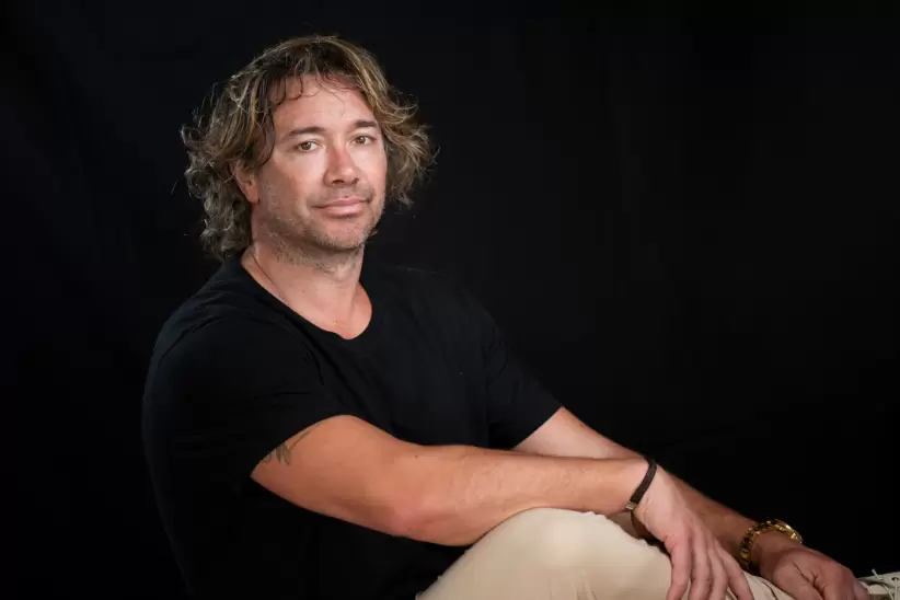 Diego Lugano, exfutbolista y empresario. Foto: Leonardo Mainé.