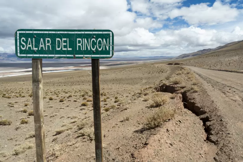 Salar del Rincón, el lugar donde estará la mega planta de litio de Río Tinto.