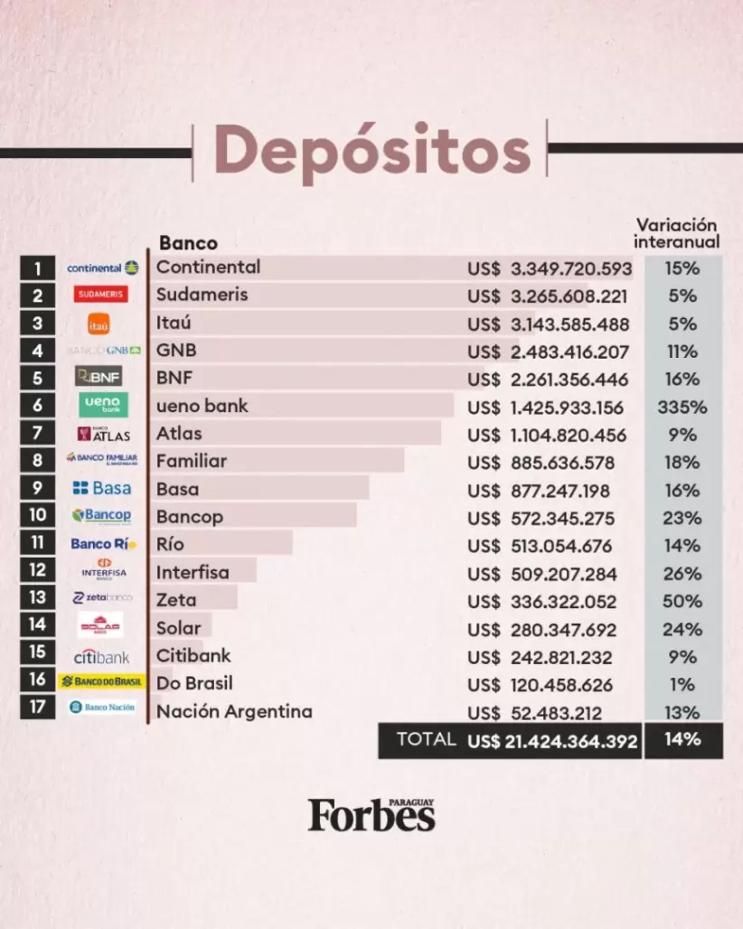 Radiografía Completa de los bancos en Paraguay
