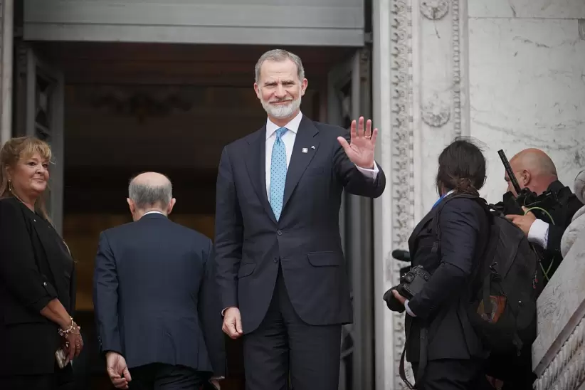 Rey de España, Felipe VI. Foto: Nicolás Garrido.