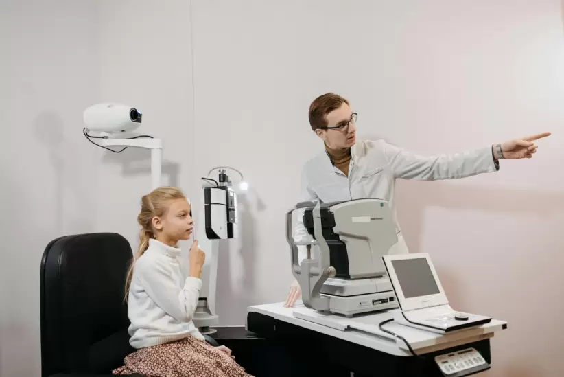 Tratamiento para la vista en niños