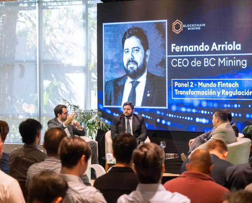 Fernando Arriola, CEO de BC Mining y Director de la Cámara de Fintech