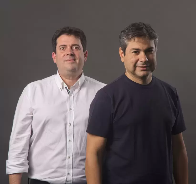 Giuliano Caligaris y Joaquín González