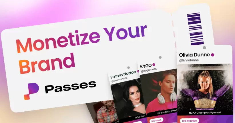 Passes es una plataforma  que permite a creadores y celebridades conectar con sus fans, quienes pagan por chats y videos en línea.