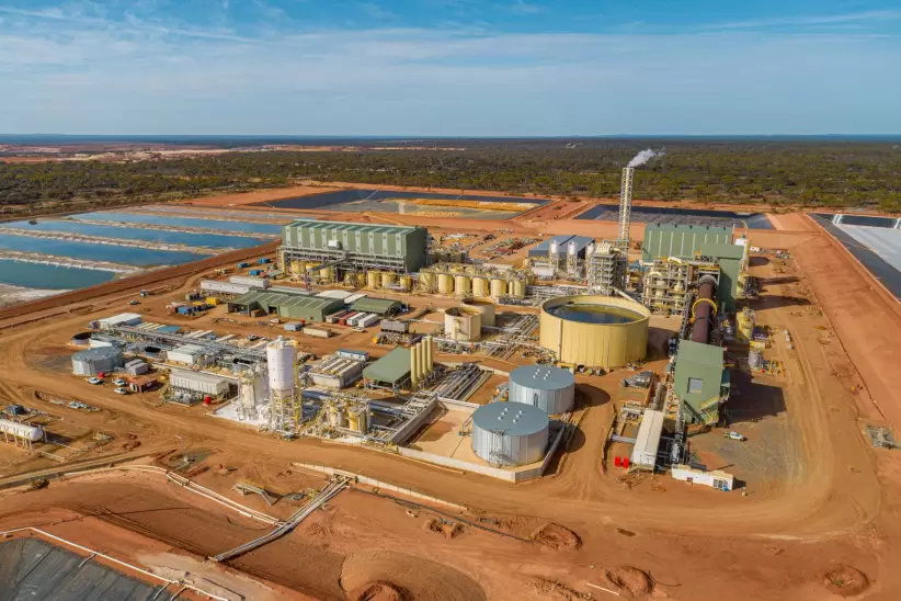 Lynas Rare Earths en Kalgoorlie, Australia