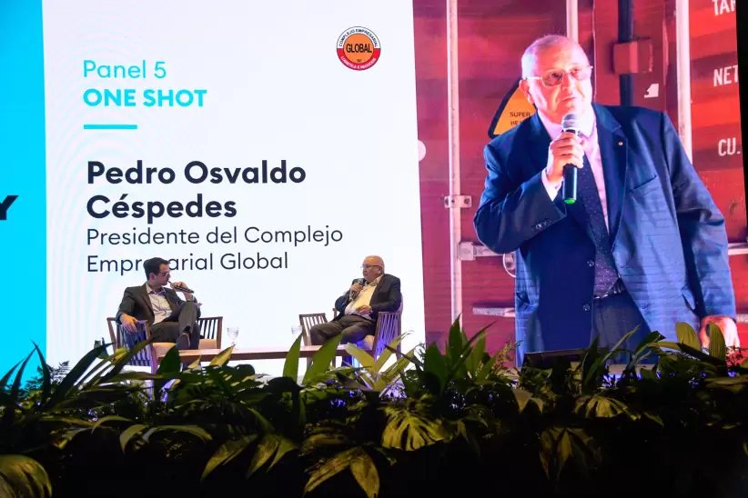 Pedro Osvaldo Céspedes, presidente del Complejo Empresarial Global