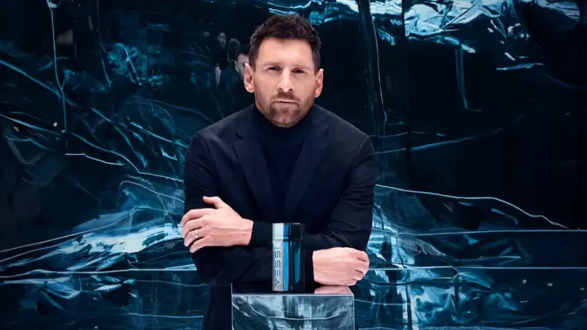 Messi también lanzó su propia marca de perfumes