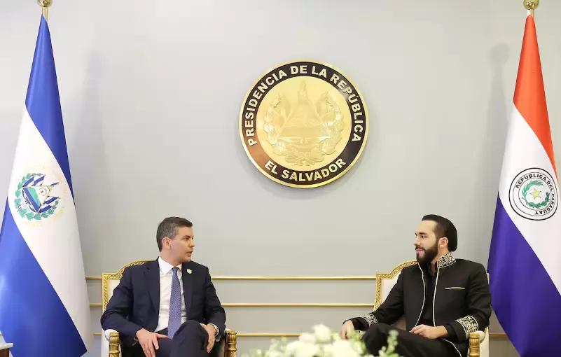 Santiago Peña y Nayib Bukele, Paraguay y El Salvador