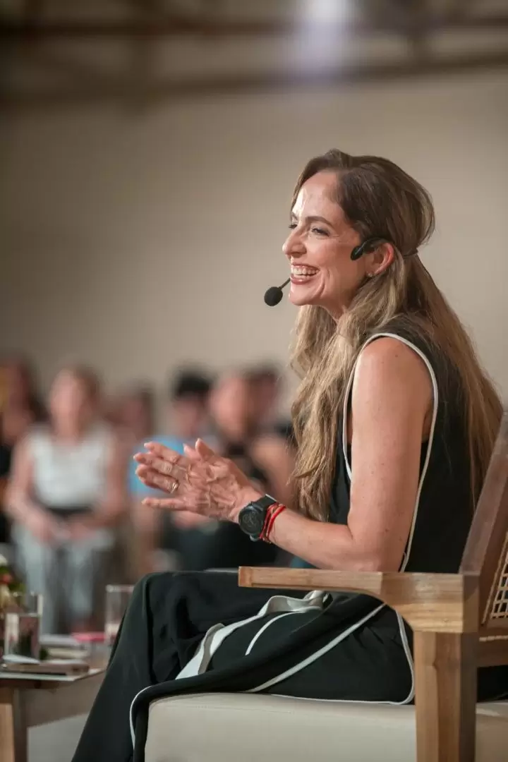 Maggie Leri es diseñadora gráfica, deportista, madre y coach