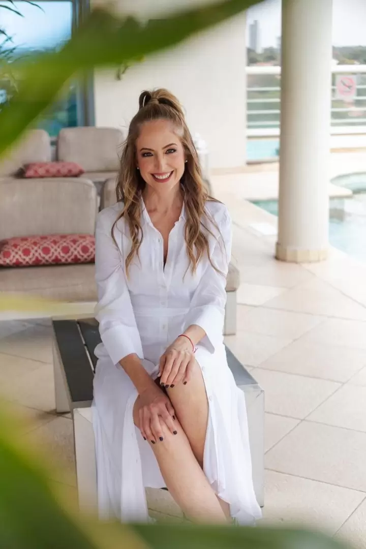 Maggie Leri es diseñadora gráfica, deportista, madre y coach