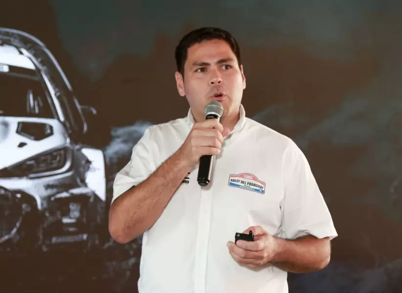 Ricardo Deggeller, Director General WRC ueno Rally del Paraguay