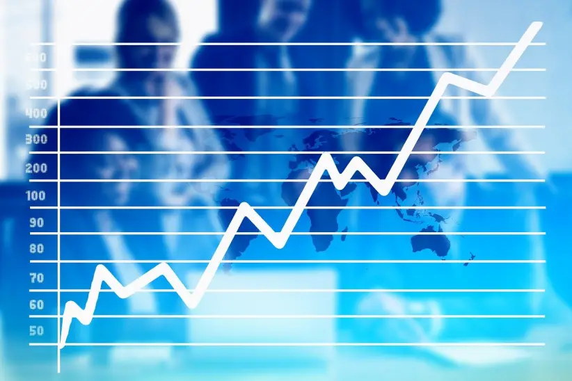 finanzas, progreso, crecimiento, desarrollo, empresa, oficina, bar, bolsa