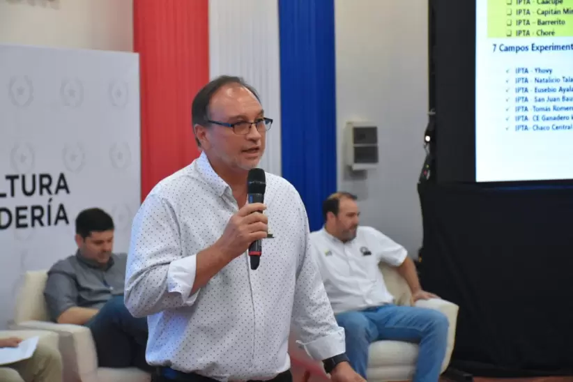 Edgar Esteche, Presidente del IPTA