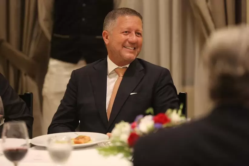 Martín Brom, Vicepresidente de la Cámara Argentino Paraguaya. Foto: Infobae
