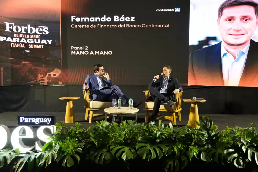 Gerente de Finanzas del Banco Continental, Fernando Báez