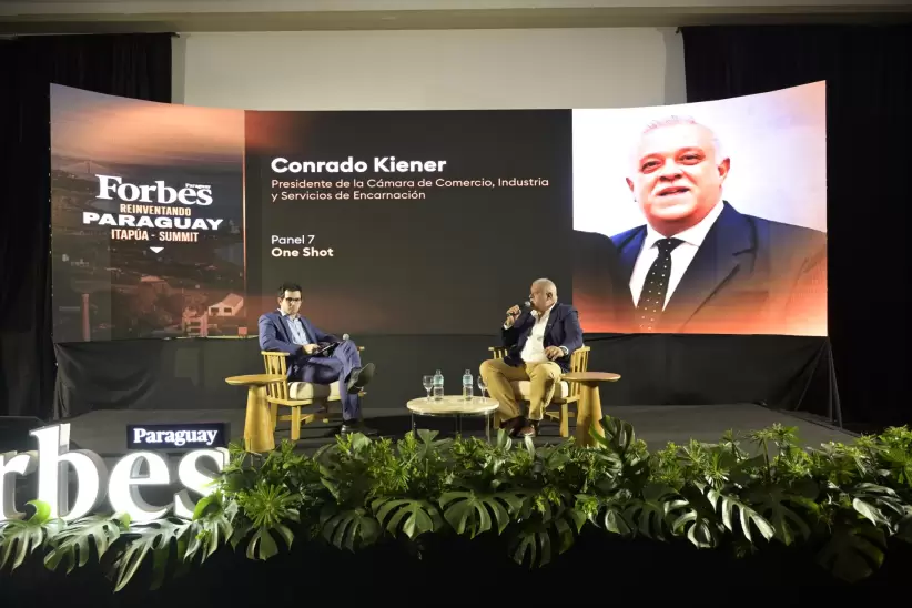Presidente de la Cámara de Comercio, Industria y Servicios de Encarnación, Conrado Kiener