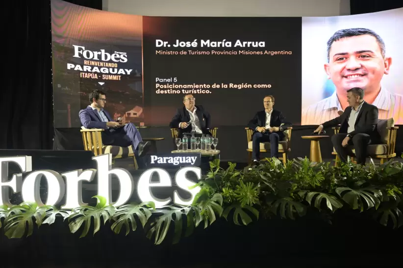 Dr. José María Arrúa, Ministro de Turismo de la provincia de Misiones