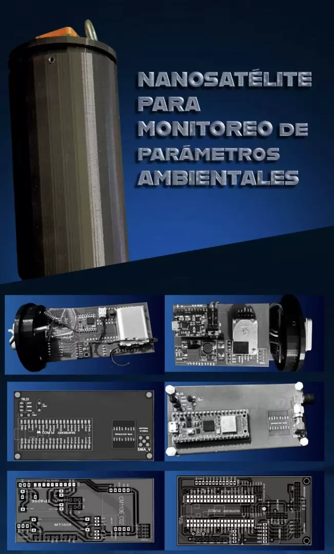 Nanosatélite de monitoreo ambiental