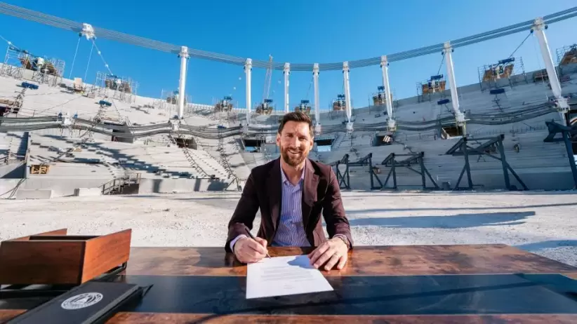 Messi firma con Inter