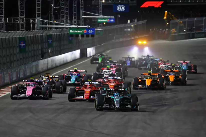 F1 Grand Prix of Las Vegas (Photo by Mark Thompson/Getty Images)