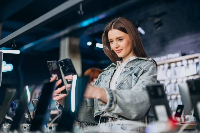 woman-choosing-phone-technology-store