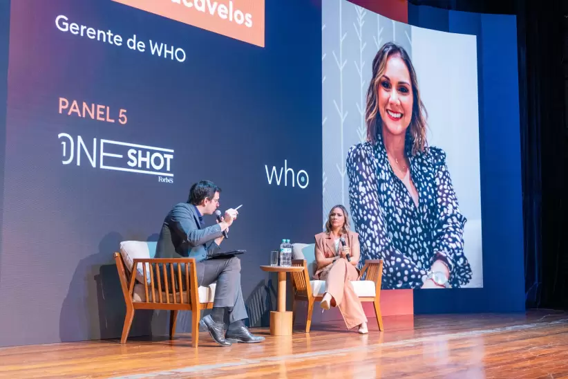 Gerente de WHO, Leticia Cacavelos